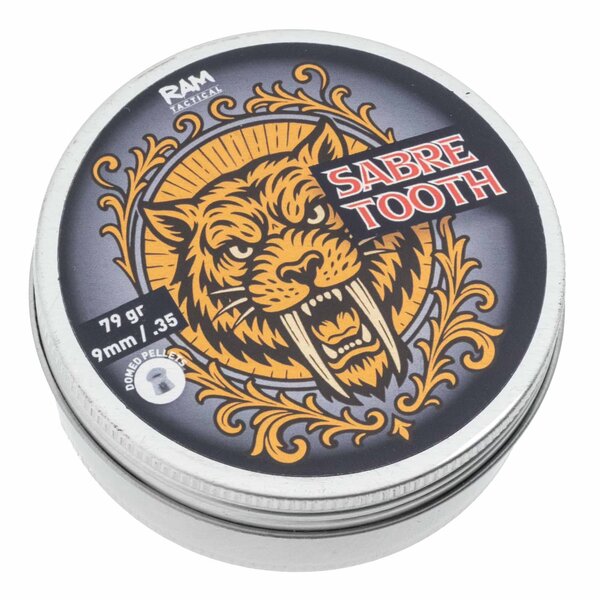 .35 | RAM | Domed Pellets | 9 mm | 5.1 gram - 79grain 