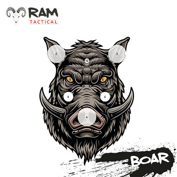 RAM Tactical | SCHIETKAARTEN | BOAR | 14X14 | 50 Stuks