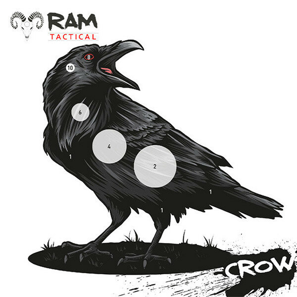 RAM Tactical | SCHIETKAARTEN | CROW | 14X14 | 50 Stuks
