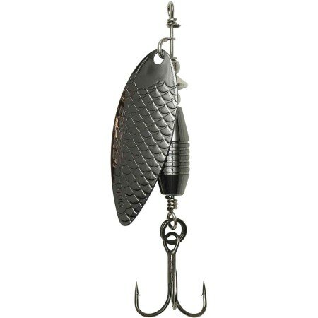 DAM EFFZETT  |Fast Water Spinner | Size 3 - 10 gram | Gunsmoke