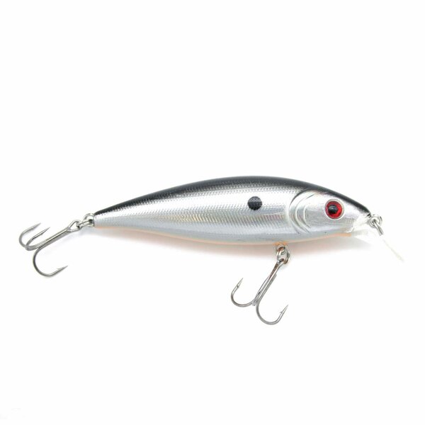 Viper Pro | Black Back Silver |  Minnow | 8cm -  12.5gram | 0.80 - 1.50 meter