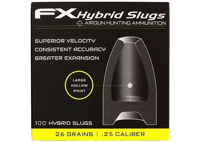.25 | FX | Hybrid | 6.35 mm | HP | 26.3 grain (.250)