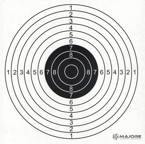MAJORE TARGET SPORTS | 17x17 | SHOOTING CARDS