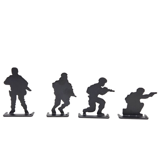 MAJORE TARGET SPORTS | SOLDIERS | 4 PCS | STANDING TARGETS