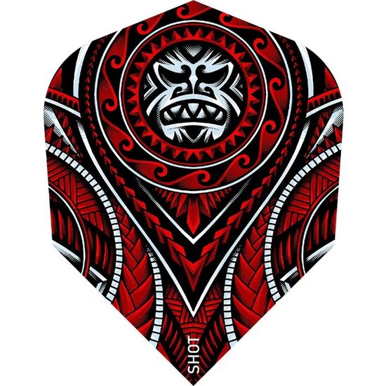 SHOT TRIBAL WEAPON DART FLIGHTS - STD - NO6 - SAVAGE
