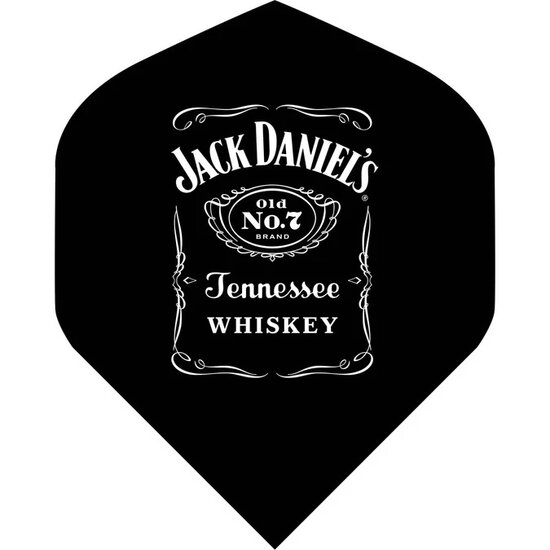 JACK DANIELS JD BRAND DART FLIGHTS - NO2 - STD - Bottle Logo