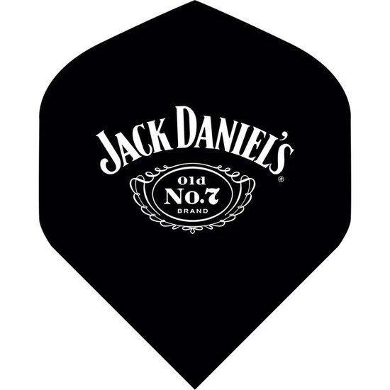 JACK DANIELS JD BRAND DART FLIGHTS - NO2 - STD - Cartouge Logo