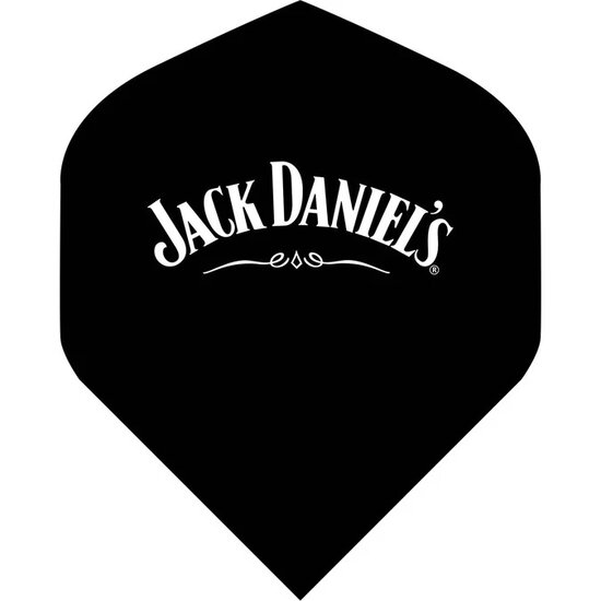 JACK DANIELS JD BRAND DART FLIGHTS - NO2 - STD - JD Logo