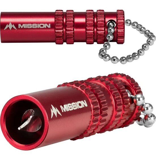 MISSION | ALUMINIUM BROKEN SHAFT REMOVER | EXTRACTOR REMOVAL TOOL - Red