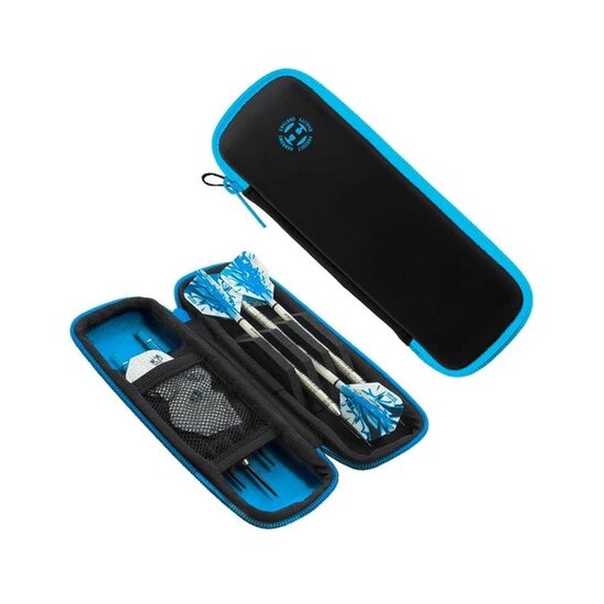 HARROWS BLAZE DART WALLET - DARTS CASE - STRONG-Aqua