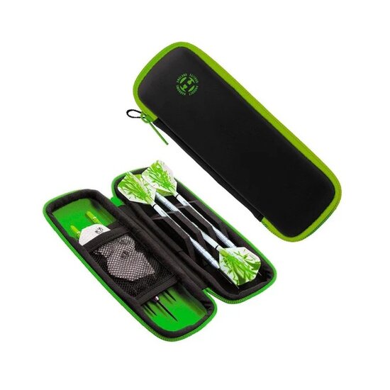 HARROWS BLAZE DART WALLET - DARTS CASE - STRONG - Green