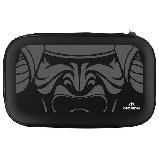MISSION DARTS EVA DART CASE - HOLDS 2 FULL SETS - SAMURAI - GREY