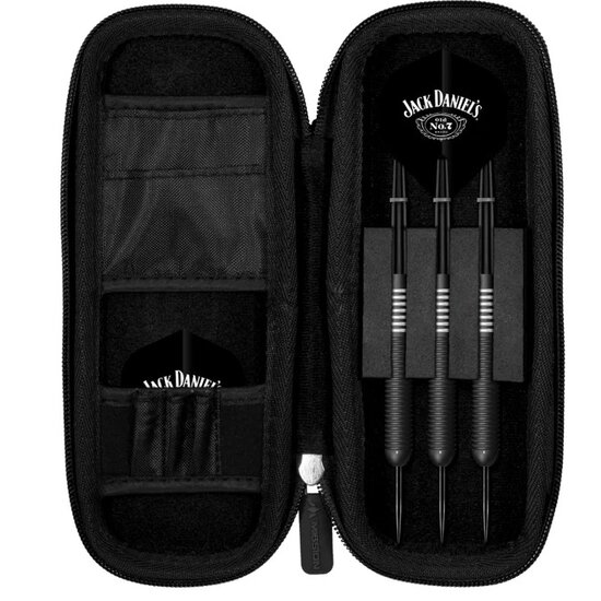JACK DANIELS - SLIM EVA DARTS CASE - STRONG PROTECTION - BLACK