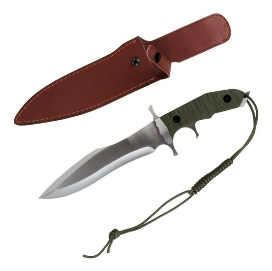 Survival V | RAMBO | With leather sheath 