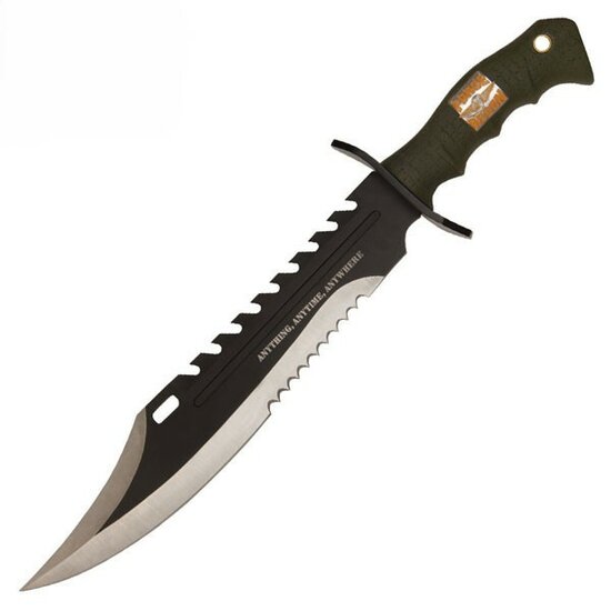 United Cutlery | USMC Marines | Sawback | Fixed Blade Bowie | 16&quot;