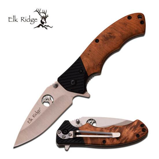 ELK RIDGE | G10 METAAL HOUT | ZAKMES