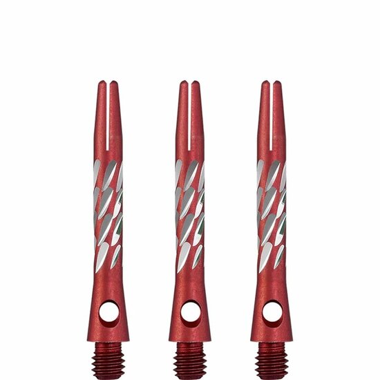 UNICORN SHAFTS - PREMIER ALUMINIUM SHAFTS - RED - SHORT
