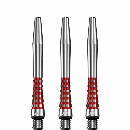 MISSION ATOM13 | ALUMINIUM SHAFTS | NATURAL/RED - INBETWEEN