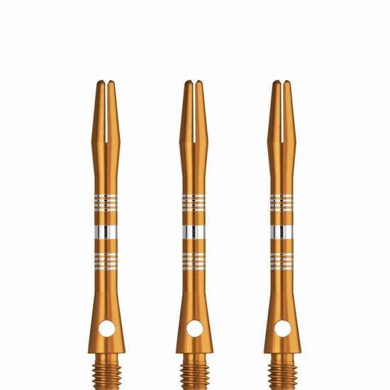 DESIGNA MULTILINE ALUMINIUM SHAFTS - REGROOVED - GOLD - INBETWEEN