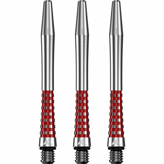 MISSION ATOM13 | ALUMINIUM SHAFTS | NATURAL/RED - MEDIUM