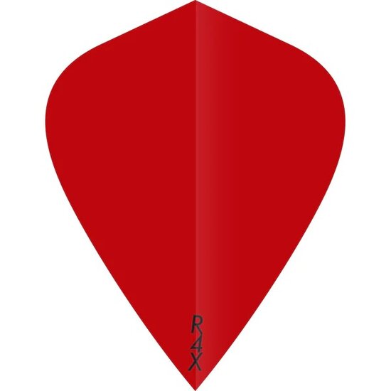 Ruthless R4X - Solid - Dart Flights - 100 Micron - Kite - Red