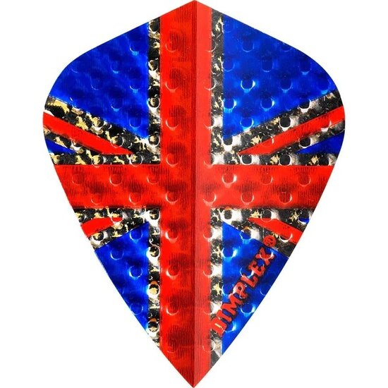 Mission Alliance-X Union Jack Dart Flights - Kite
