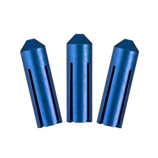 Harrows Flight Protectors - Anodised Aluminium - Blue