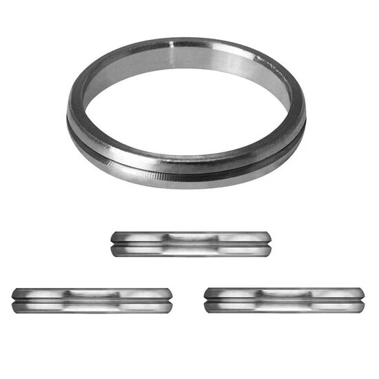 MISSION S-LOCK TITANIUM RINGS - SHAFT LOCK - PACK 3 - TI