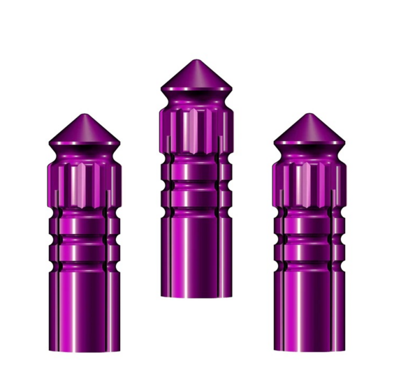 Mission F-Protect Flight Protectors - Purple