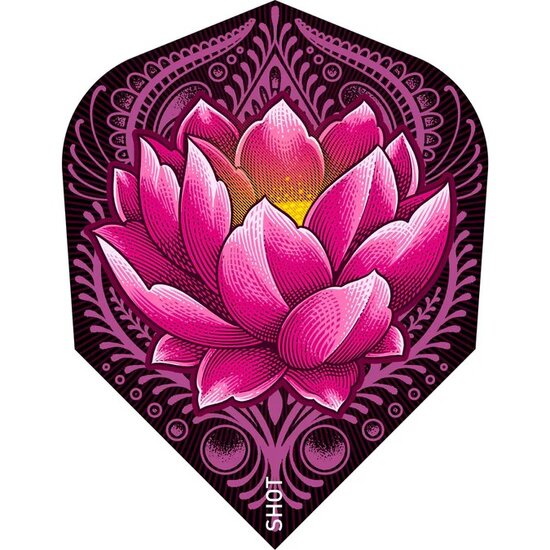 SHOT ZEN DART FLIGHTS - 100 MICRON - NO6 - JUJI