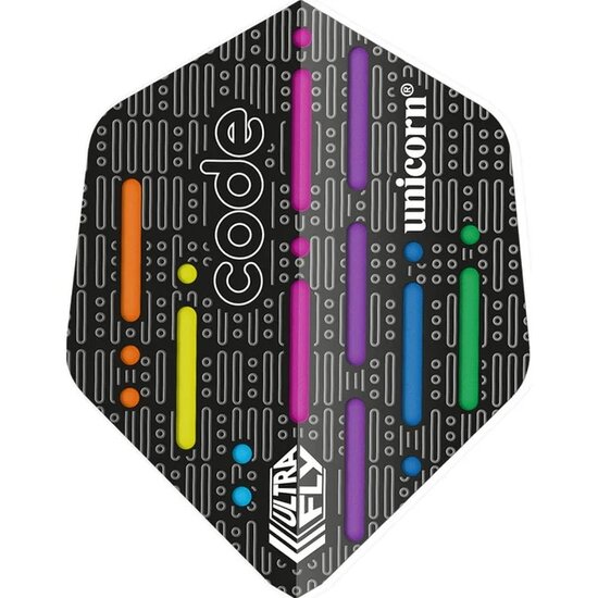 UNICORN ULTRAFLY DART FLIGHTS - 75 MICRON - AR2 - CODE DNA