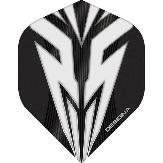 DESIGNA MAKO DARTS FLIGHTS - EXTRA STRONG - STD - Clear