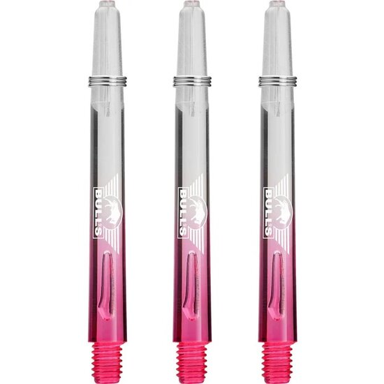 BULLS X-RAY SHAFTS MEDIUM - GRADIENT - RED
