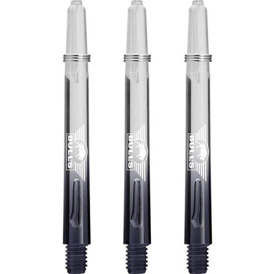 BULLS X-RAY SHAFTS MEDIUM - GRADIENT - BLACK