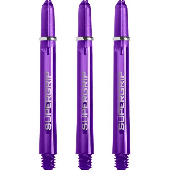 Harrows Supergrip Fusion X Shafts - Dart Shafts - Medium - Purple