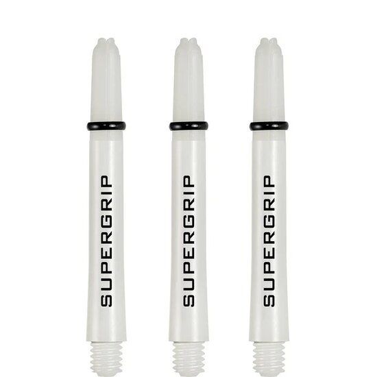 Harrows Supergrip Fusion X Shafts - Dart Shafts - Inbetween - White