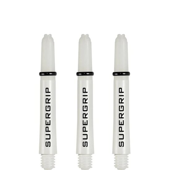 Harrows Supergrip Fusion X Shafts - Dart Shafts - Short - White