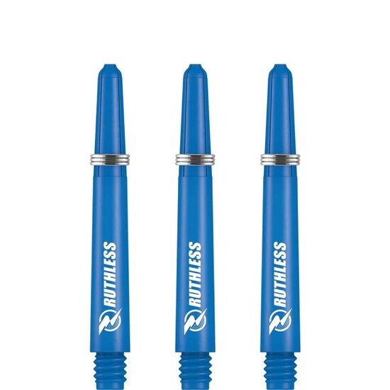 Ruthless RX - Ruthless Deflectagrip Dart Shafts - Inbetween -Nylon-Blue