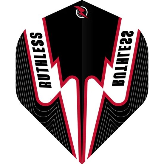 Ruthless - Power Surge - Dart Flights - No2 - Std - Red-Black