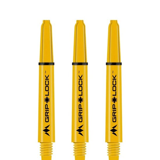 Mission GripLock Shafts - Dart Shafts - Inbetween - Yellow