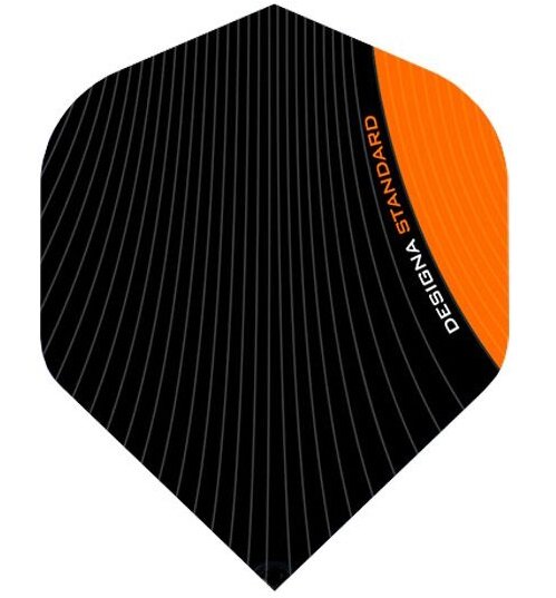 Designa Infusion Dart Flights - 100 Micron - Std - Orange