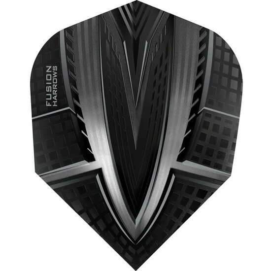 Harrows Fusion Dart Flights - 100 Micron - No6 - Std - Smokey