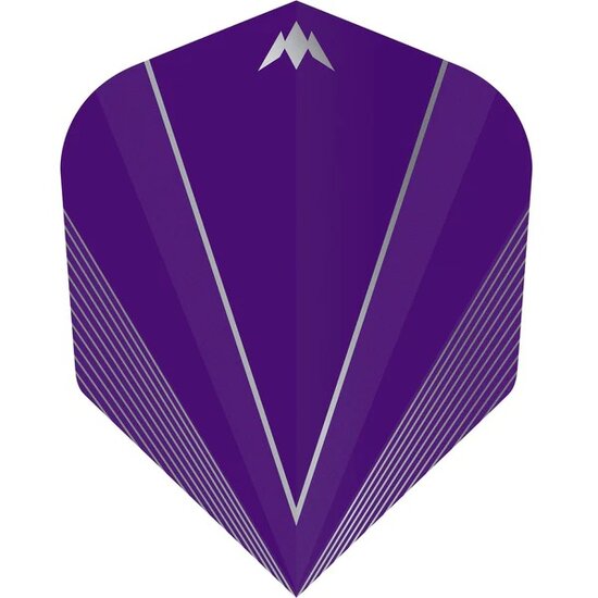 Mission Shades Dart Flights - 100 Micron - No6 - Std - Purple