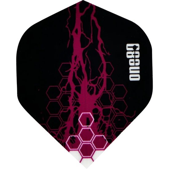 One80 Dart Flights - 100 Micron - Charge Flight - No2 - Std - Purple