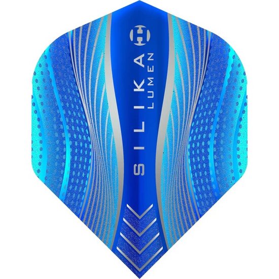 Harrows Silika Dart Flights - Tough Crystaline Coated - 100 micron - Std - No2 - Blue