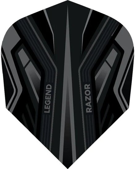 Legend Razor Dart Flights - 100 Micron - No2 - Std - Smokey