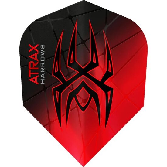Harrows Atrax Red NO6 - Dart Flights