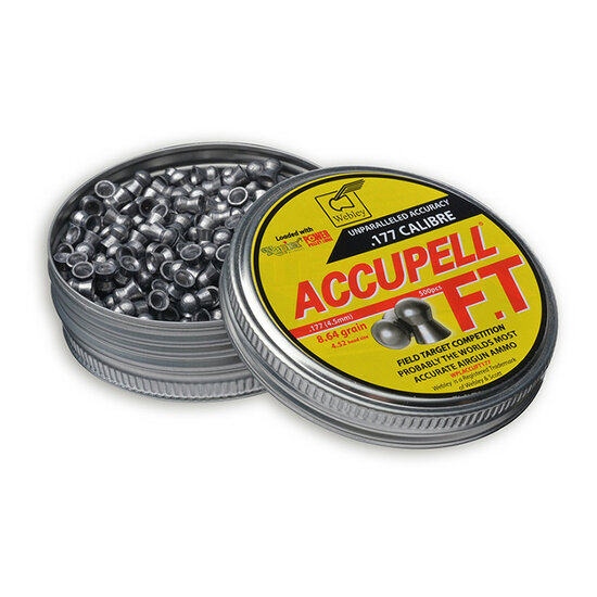 Webley | AccuPell FT&reg; | 4.5mm | 0.559gram - 8.64grain | 500 stuks
