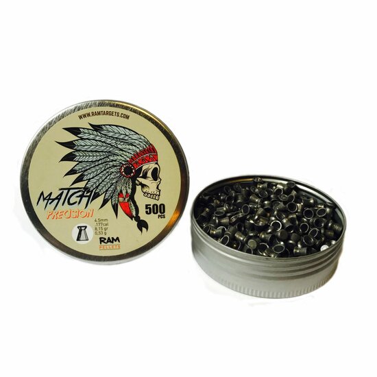 RAM TARGETS | Match Precision | 4.50 mm | 0.53 gram - 8.15 grain