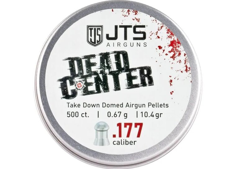JTS Dead Center Precision Domed 4.5 mm 10.4 grain
